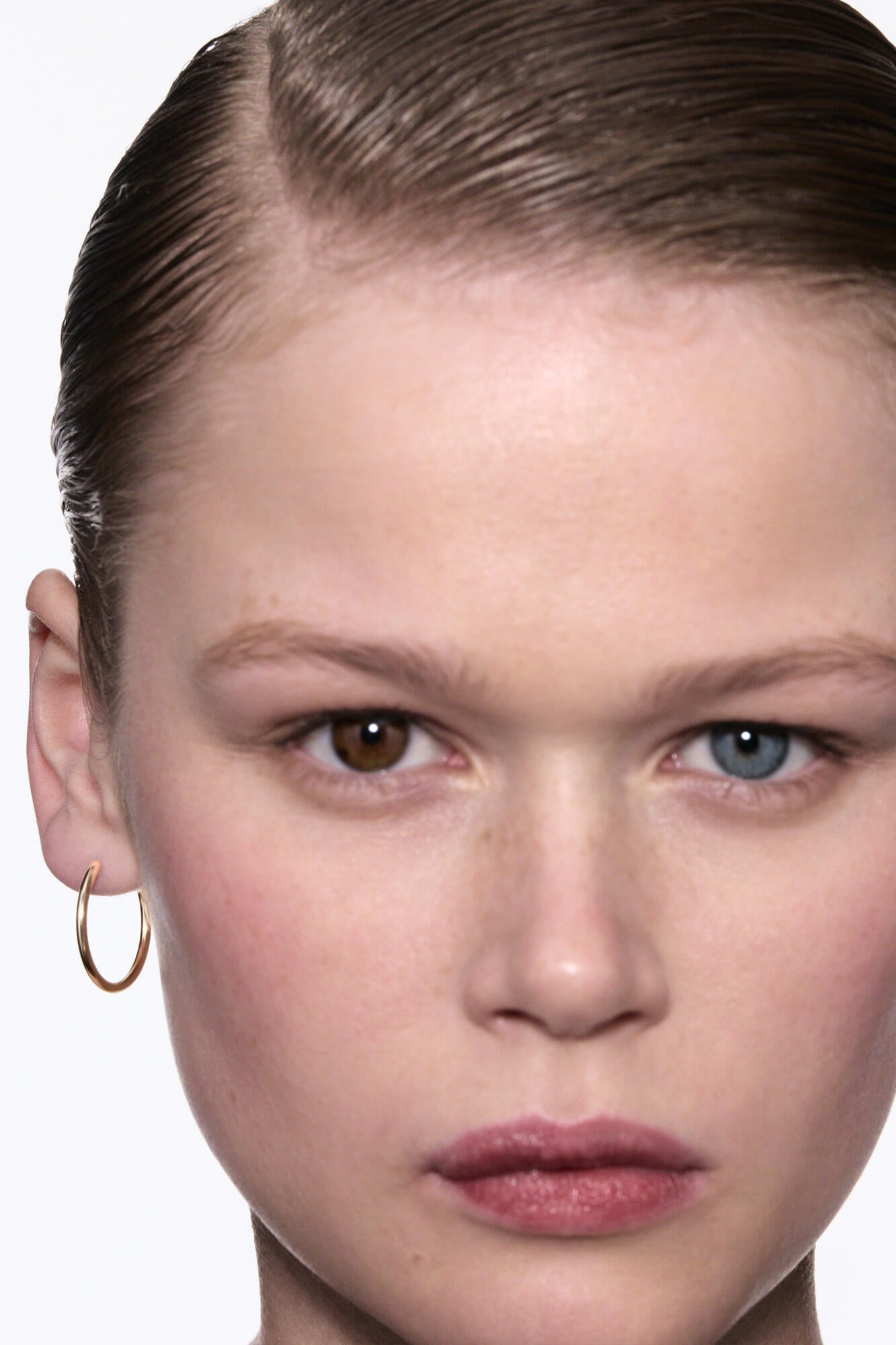 Senorita hoops, Ø25 mm- forgyldt